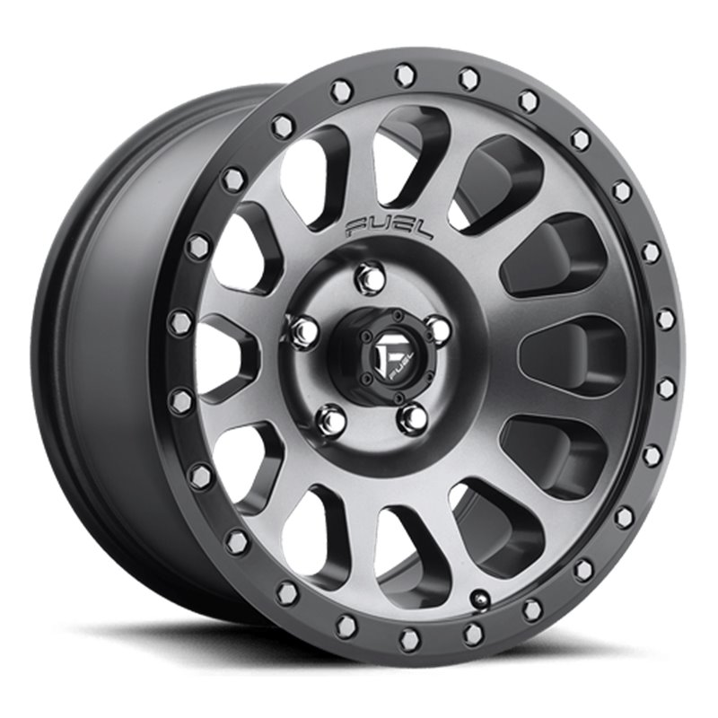Fuel Off-Road | Vector D601 Anthracite / Black Bead Ring