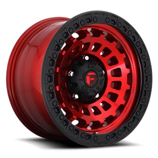Fuel Off-Road | Zephyr D632 Candy Red / Matte Black Ring