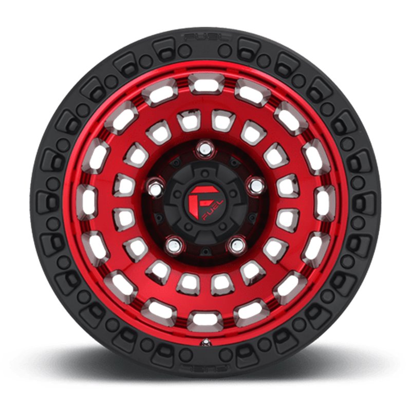 Fuel Off-Road | Zephyr D632 Candy Red / Matte Black Ring
