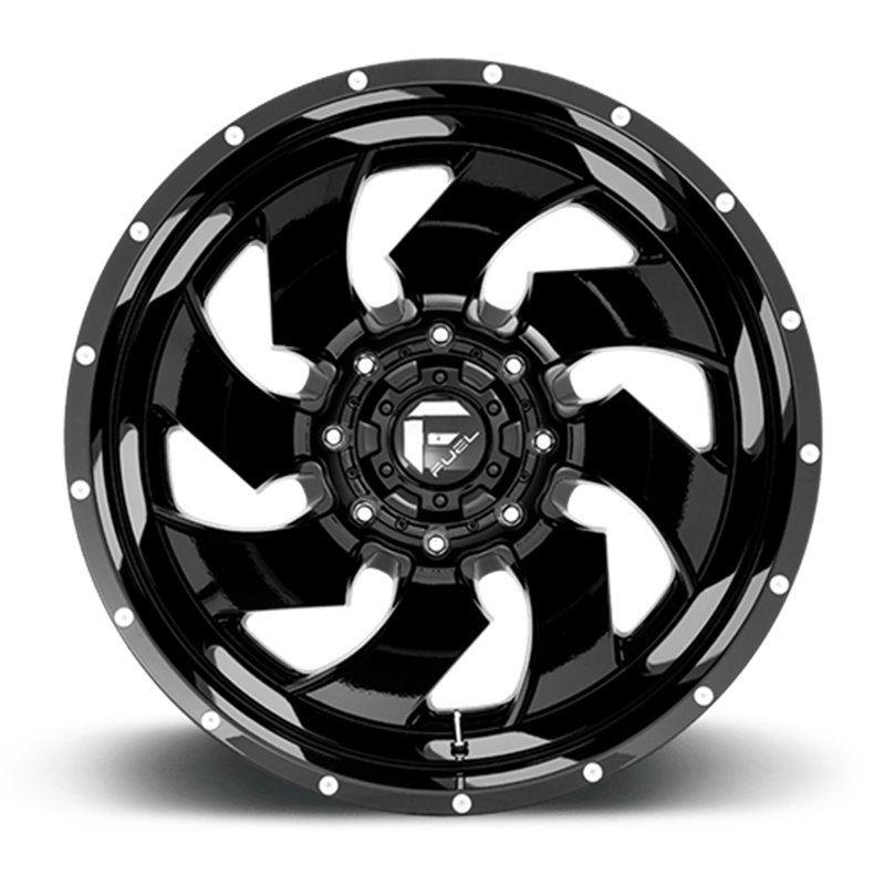 Fuel Off-Road | Cleaver Dually D574 Gloss Black / Milled