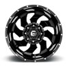 Fuel Off-Road | Cleaver Dually D574 Gloss Black / Milled