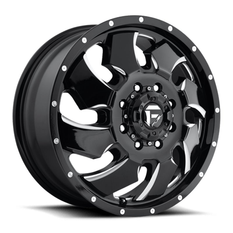 Fuel Off-Road | Cleaver Dually D574 Gloss Black / Milled