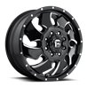 Fuel Off-Road | Cleaver Dually D574 Gloss Black / Milled