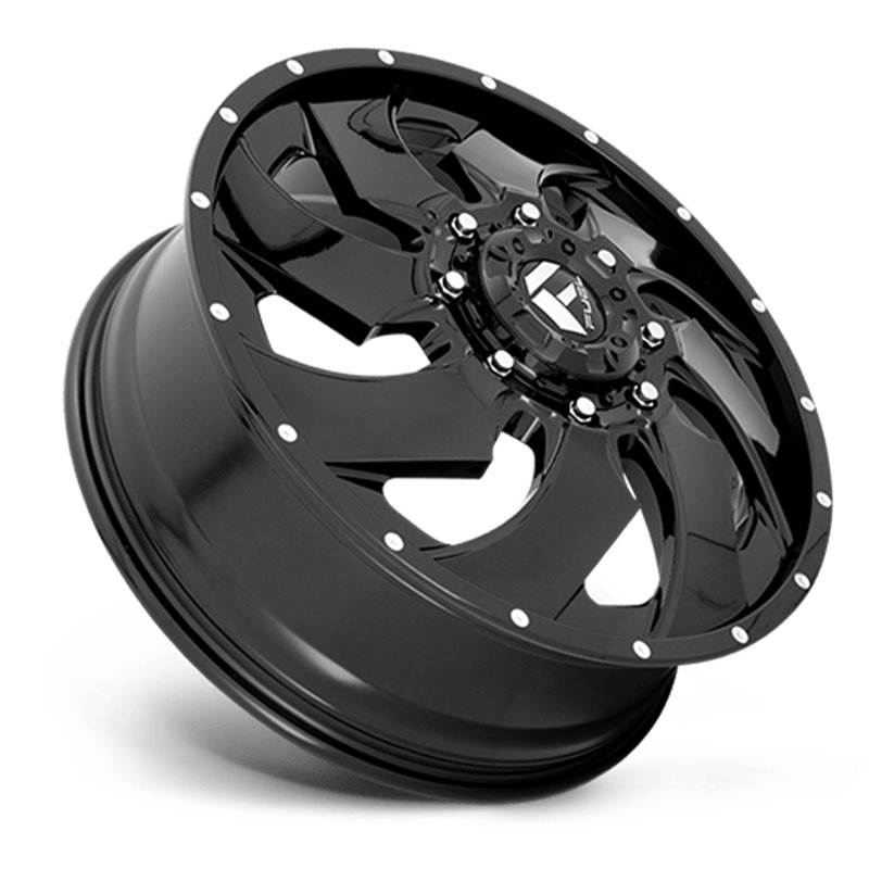 Fuel Off-Road | Cleaver Dually D574 Gloss Black / Milled