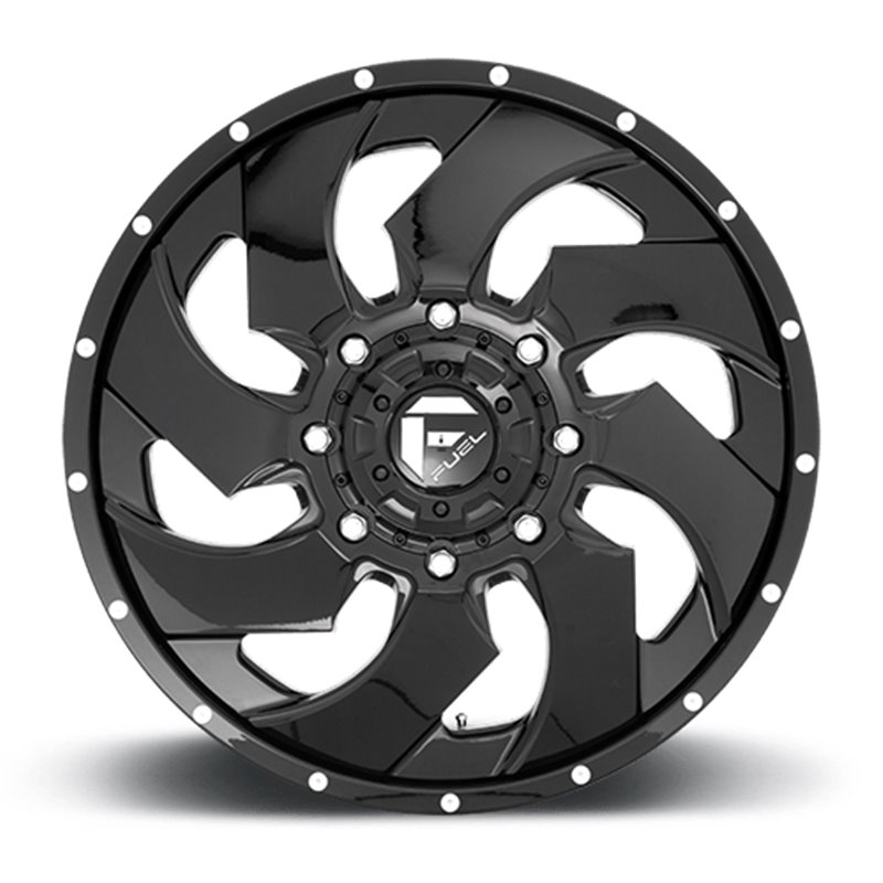 Fuel Off-Road | Cleaver Dually D574 Gloss Black / Milled
