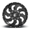 Fuel Off-Road | Cleaver Dually D574 Gloss Black / Milled