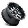 Fuel Off-Road | Nutz UTV D541 Black / Machined