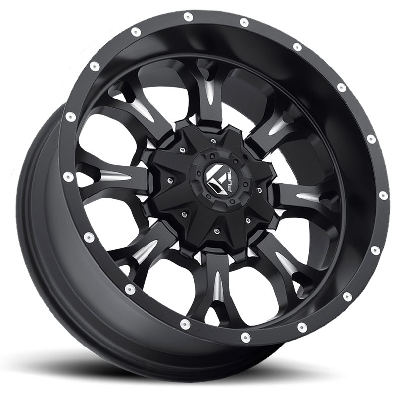 Fuel Off-Road | Krank D517 Matte Black / Milled