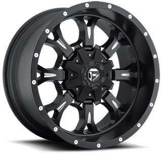 Fuel Off-Road | Krank D517 Matte Black / Milled
