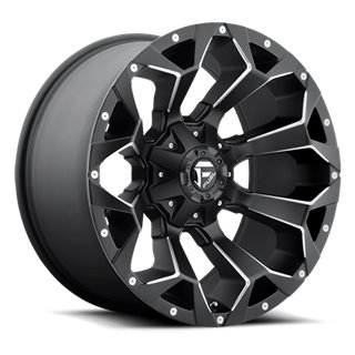 Fuel Off-Road | Assault D546 Matte Black / Milled