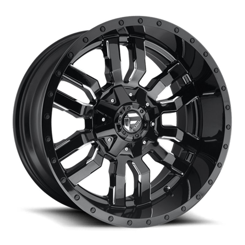 Fuel Off-Road | Sledge D595 Gloss Black / Milled