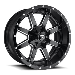 Fuel Off-Road | Maverick D610 Gloss Black / Milled