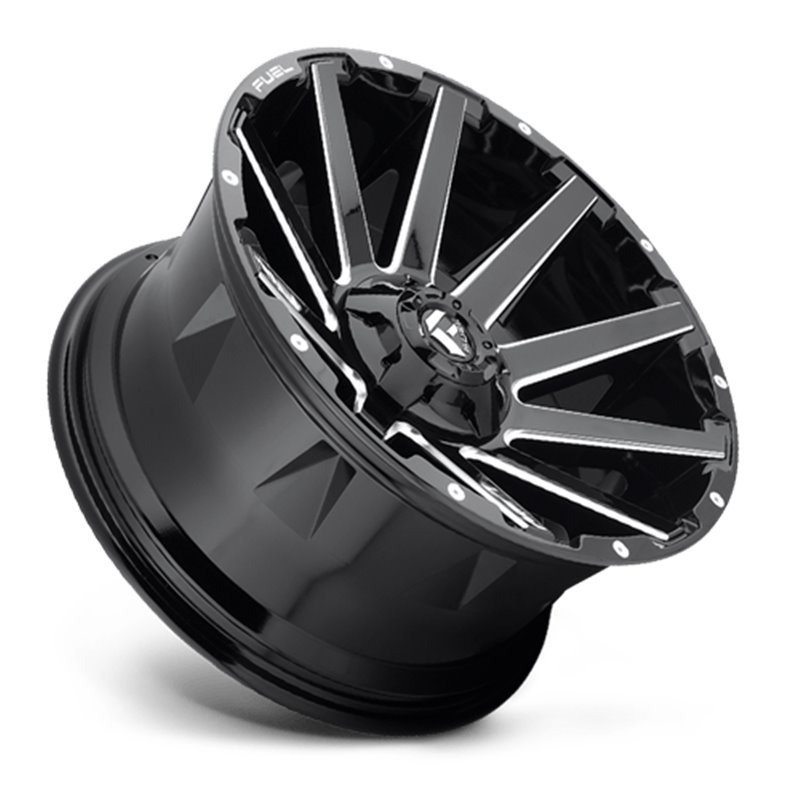 Fuel Off-Road | Contra D615 Gloss Black / Milled