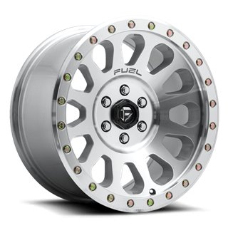 Fuel Off-Road | Vector D647 Machined Diamond Cut / Clear Coat