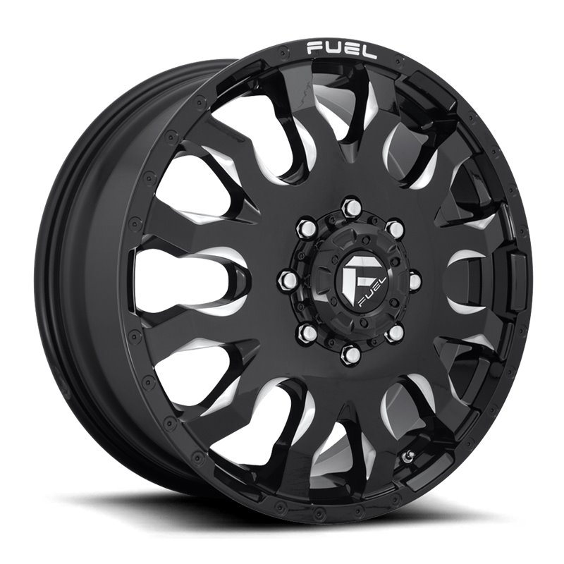 Fuel Off-Road | Blitz Dually D673 Gloss Black / Milled