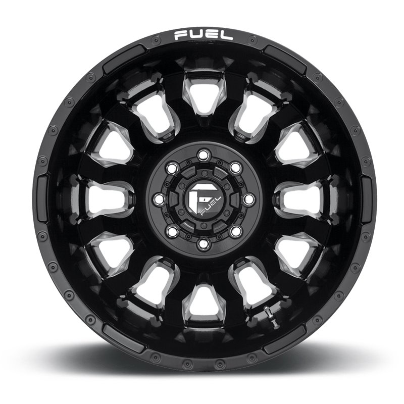 Fuel Off-Road | Blitz Dually D673 Gloss Black / Milled