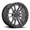Fuel Off-Road | Rebel D680 Matte Gunmetal / Black Bead Ring