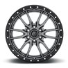 Fuel Off-Road | Rebel D680 Matte Gunmetal / Black Bead Ring