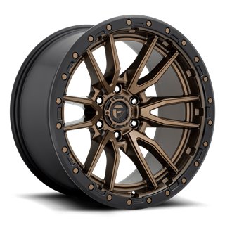 Fuel Off-Road | Rebel D681 Matte Bronze / Black Bead Ring