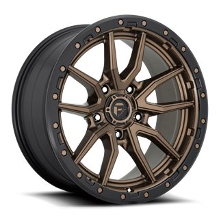 Fuel Off-Road | Rebel D681 Matte Bronze / Black Bead Ring