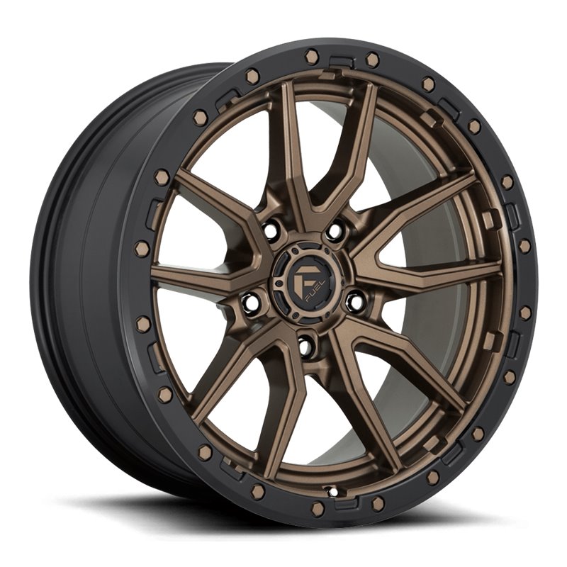 Fuel Off-Road | Rebel D681 Matte Bronze / Black Bead Ring