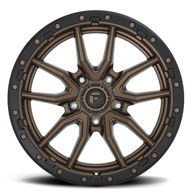 Fuel Off-Road | Rebel D681 Matte Bronze / Black Bead Ring