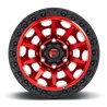 Fuel Off-Road | Covert D695 Candy Red / Black Bead Ring