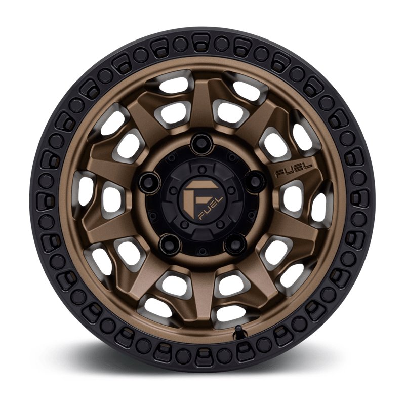 Fuel Off-Road | Covert D696 Matte Bronze / Black Bead Ring