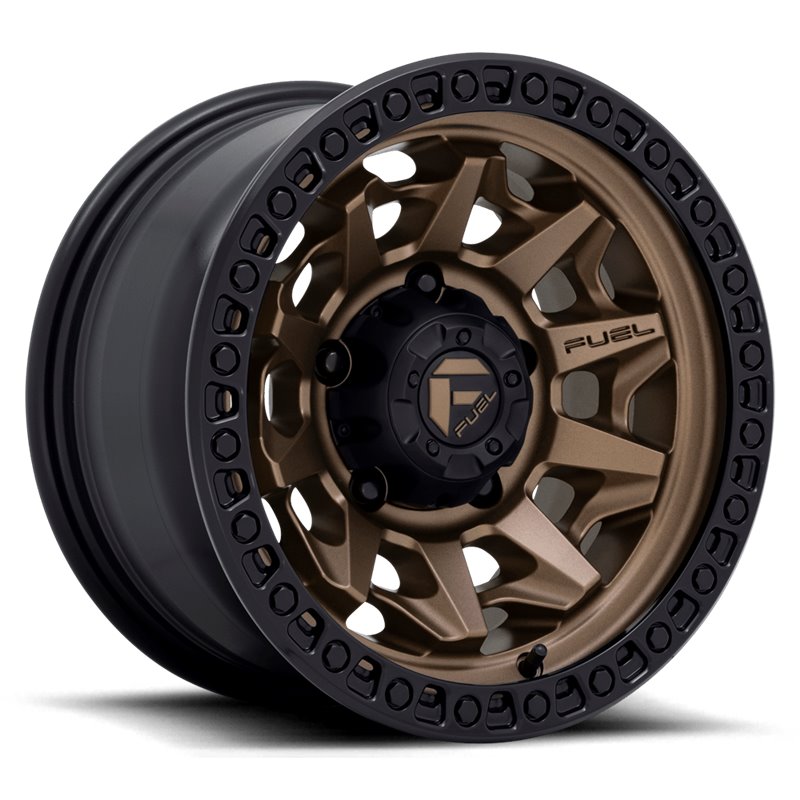 Fuel Off-Road | Covert D696 Matte Bronze / Black Bead Ring