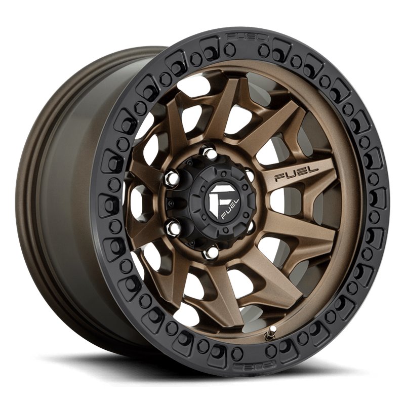 Fuel Off-Road | Covert D696 Matte Bronze / Black Bead Ring
