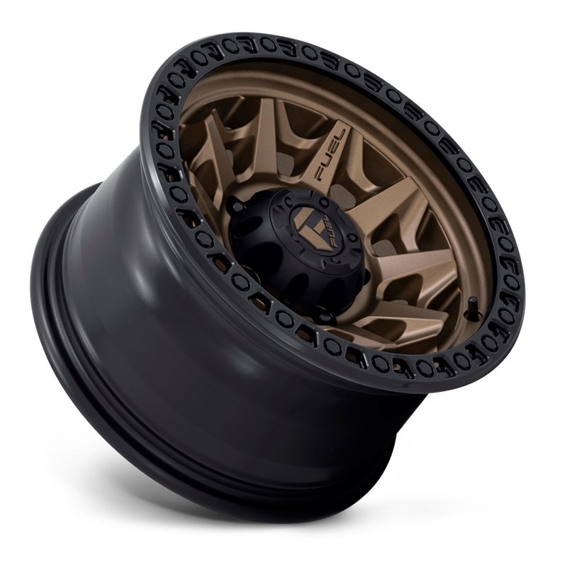 Fuel Off-Road | Covert D696 Matte Bronze / Black Bead Ring