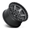 Fuel Off-Road | Kicker D698 Matte Gunmetal / Black Bead Ring