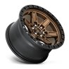 Fuel Off-Road | Kicker D699 Matte Bronze / Black Bead Ring