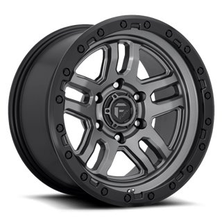 Fuel Off-Road | AMMO D701 Matte Gunmetal / Black Bead Ring