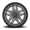 Fuel Off-Road | AMMO D701 Matte Gunmetal / Black Bead Ring