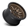 Fuel Off-Road | AMMO D702 Matte Bronze / Black Bead Ring