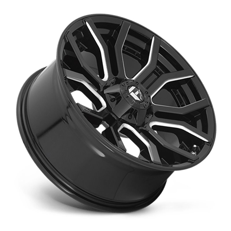 Fuel Off-Road | Rage D711 Gloss Black / Milled