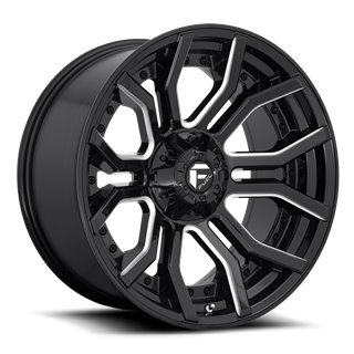 Fuel Off-Road | Rage D711 Gloss Black / Milled