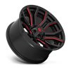 Fuel Off-Road | Rage D712 Gloss Black / Red Tinted Clear
