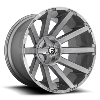 Fuel Off-Road | Contra Platinum D714 Brushed Gunmetal / Clear Tint