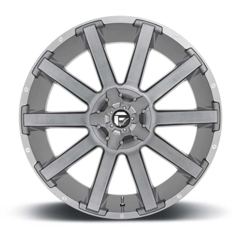 Fuel Off-Road | Contra Platinum D714 Brushed Gunmetal / Clear Tint