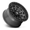 Fuel Off-Road | Covert D716 Matte Gunmetal / Black Bead Ring