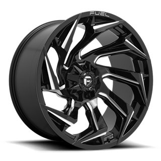Fuel Off-Road | Reaction D753 Gloss Black / Milled
