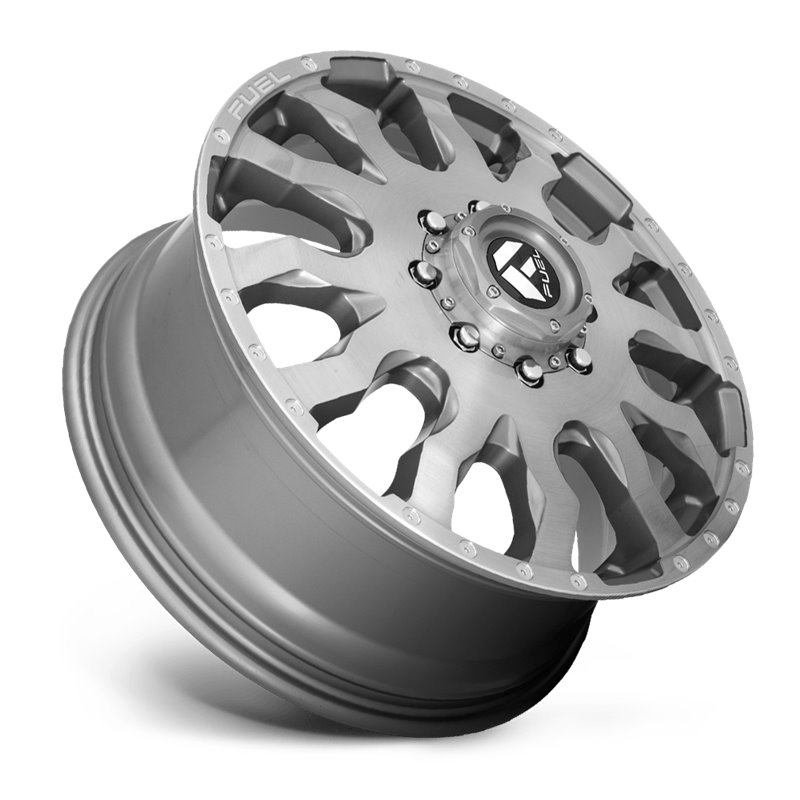 Fuel Off-Road | Blitz Dually D693 Brushed Gunmetal / Tinted Clear