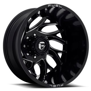 Fuel Off-Road | Runner Dually D741 Gloss Black / Milled
