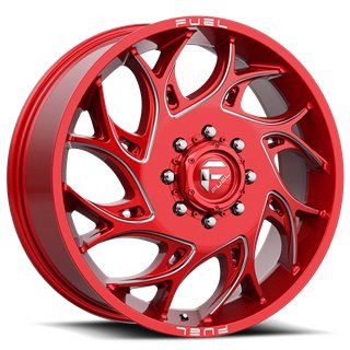 Fuel Off-Road | Runner Dually D742 Candy Red / Milled