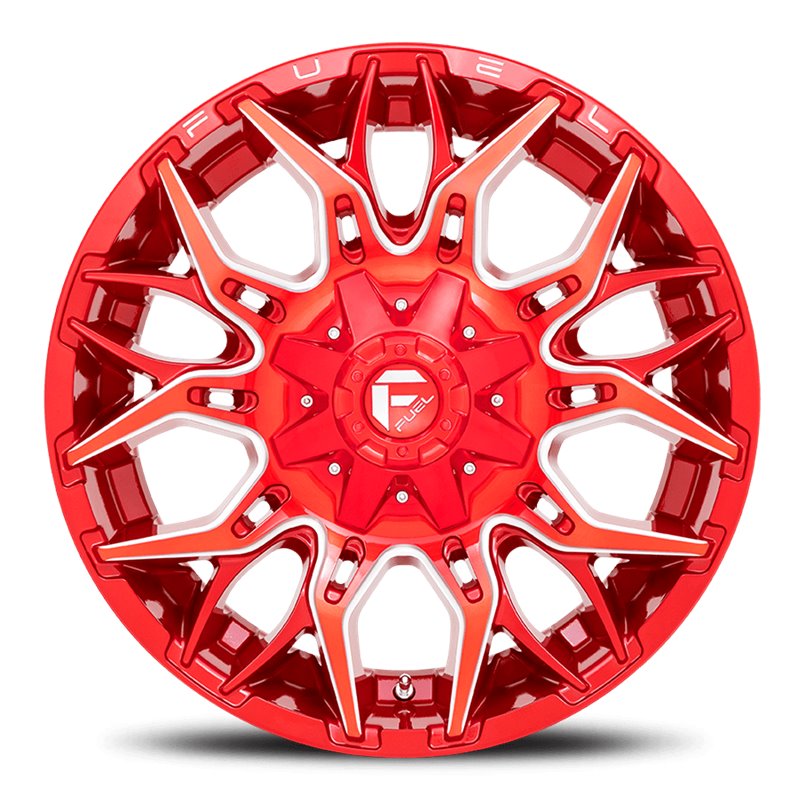 Fuel Off-Road | Twitch D771 Candy Red / Milled