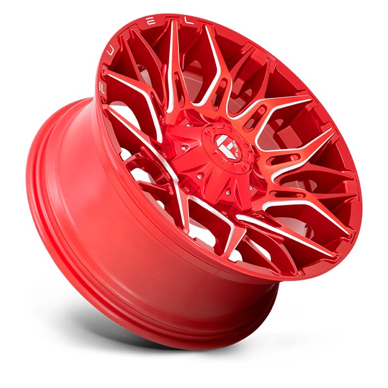 Fuel Off-Road | Twitch D771 Candy Red / Milled