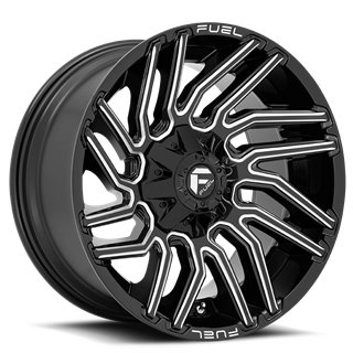Fuel Off-Road | Typhoon D773 Gloss Black / Milled