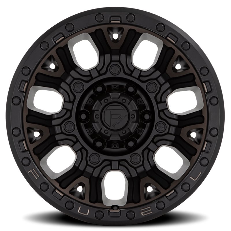 Fuel Off-Road | Traction D824 Matte Black / Double Dark Tint